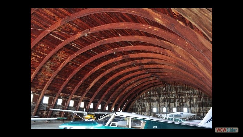 Barrel Hangar Inside